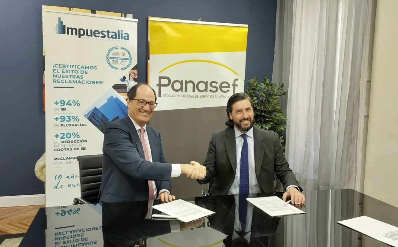 Esquelas.es | Panasef e Impuestalia firman un acuerdo para ayudar a las empresas asociadas al ahorro de tributos