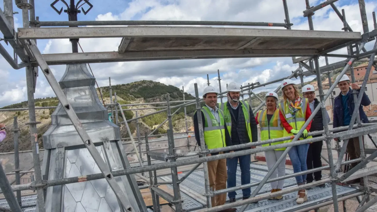 Esquelas.es | Finaliza la primera fase de las obras de restauracin de la torre de la iglesia de El Salvador