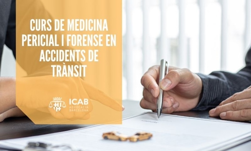 Esquelas.es | Curso ICAB de Medicina Pericial y Forense en accidentes de trfico (2024) para abogados