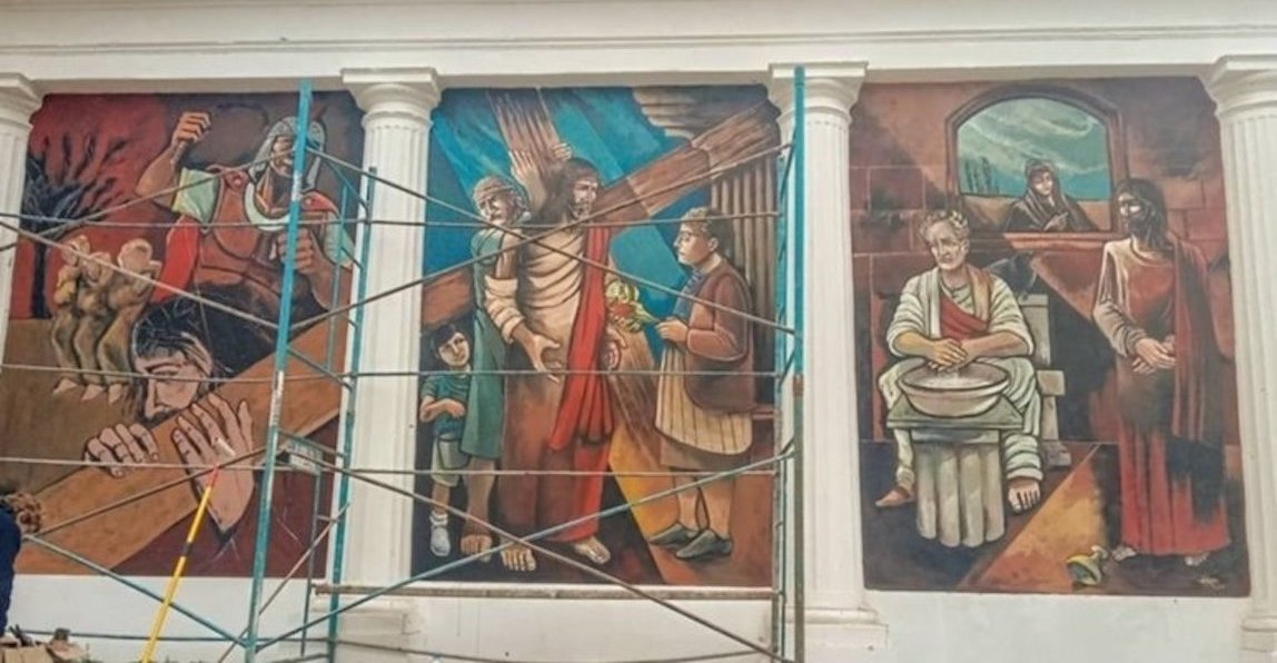 Esquelas.es | Finaliza la restauracin de los murales del cementerio de San Juan Bautista (Argentina)