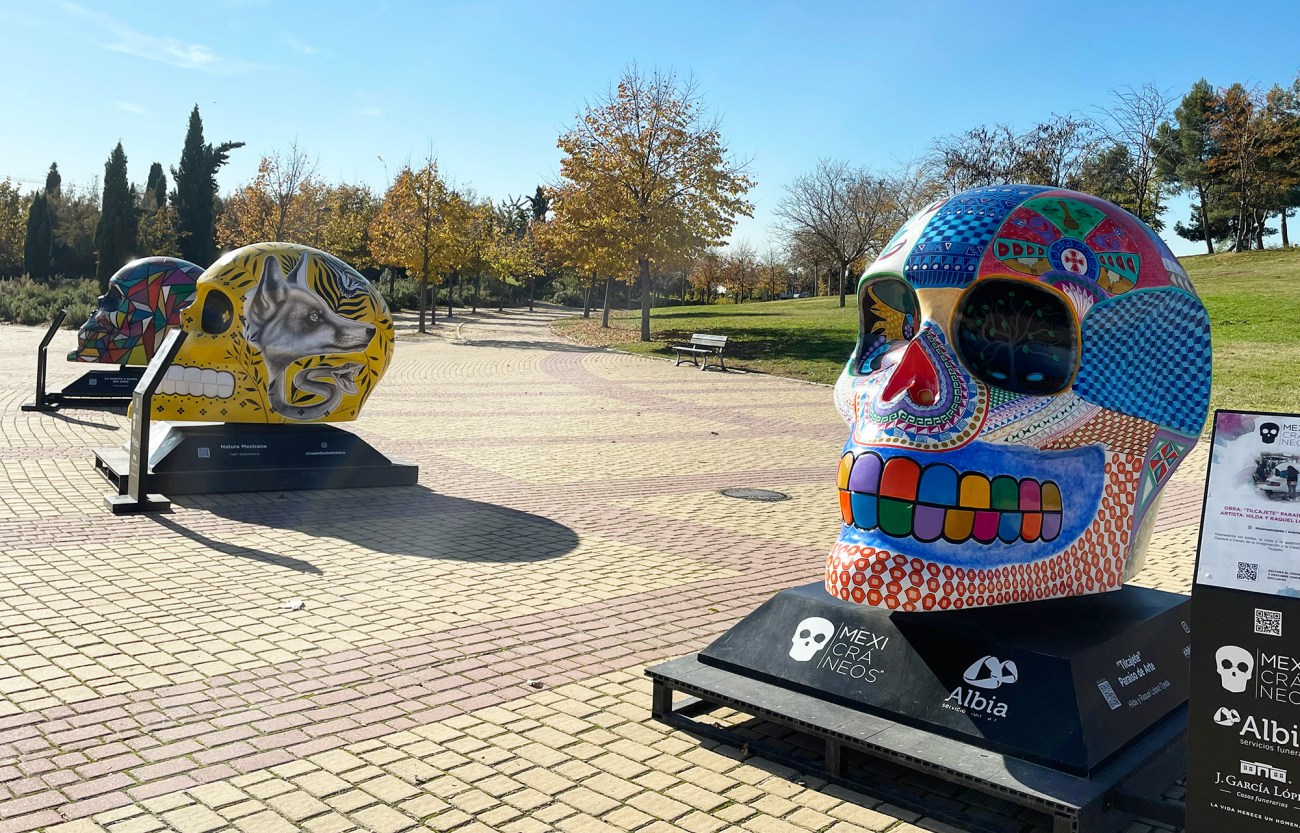 Esquelas.es | La exposicin de arte urbano, Mexicrneos, llega a Parla tras su xito en Torrejn de Ardoz