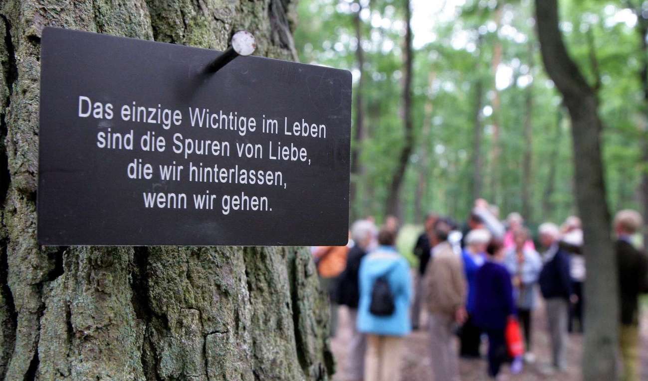 Esquelas.es | Alemania creo su primer bosque funerario hace 20 aos, ahora ya dispone de ms de 150 en todo el pas