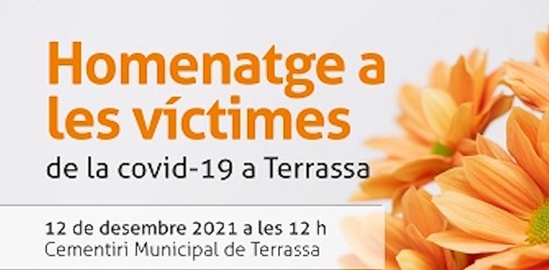 Esquelas.es | Organizan un homenaje a las vctimas de la Covid el domingo 12 en el cementerio de Tarrasa