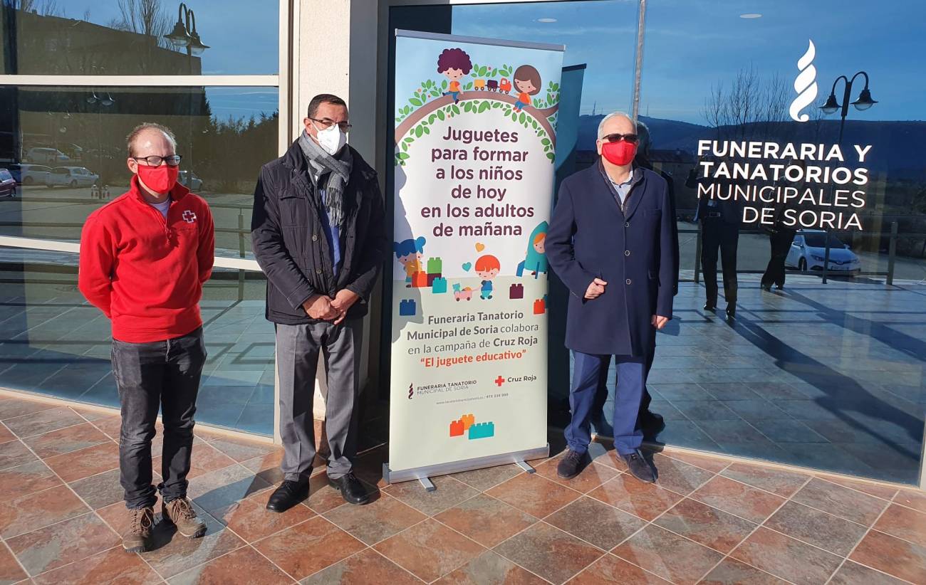 Esquelas.es | El Tanatorio Municipal de Soria colabora en la iniciativa solidaria “El juguete educativo” de Cruz Roja Juventud