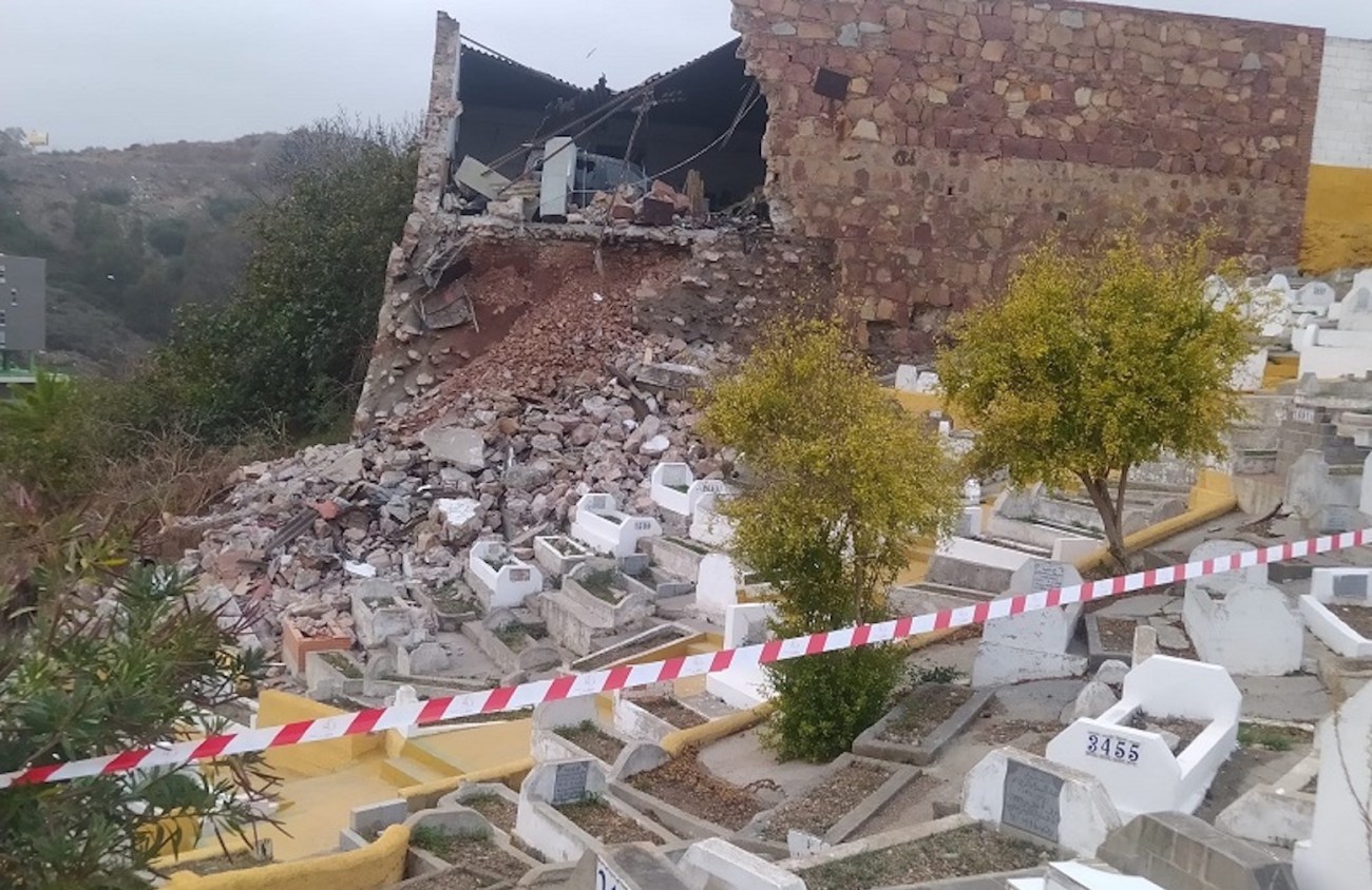 Esquelas.es | PSOE censura al Gobierno de Ceuta por no actuar en el cementerio musulmn tras el derrumbe de una nave
