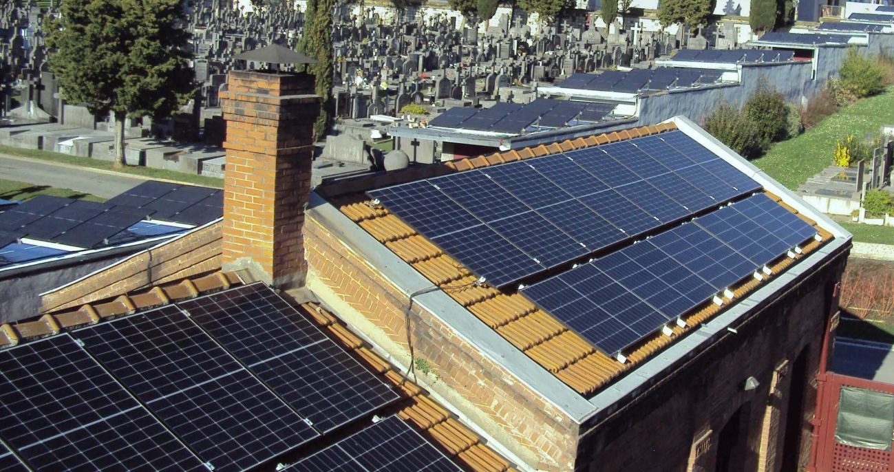 Esquelas.es | Concluye la instalacin de las placas solares en el cementerio municipal de Bilbao