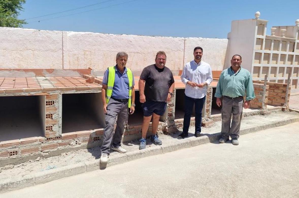 Esquelas.es | El Ayuntamiento de Fuente de Piedra construye 30 nuevos nichos en el cementerio municipal