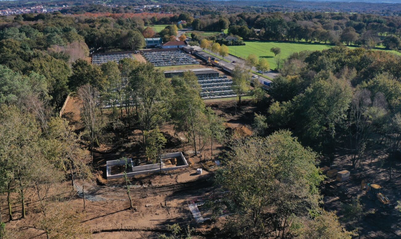 Esquelas.es | Inician la construccin de las preinstalaciones del futuro cementerio de Laln