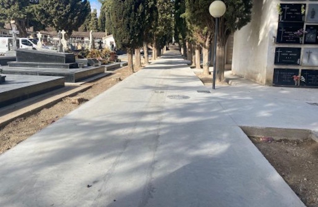 Esquelas.es | El cementerio de Calatayud finaliza las obras para disponer de una red de saneamiento para la recogida de aguas