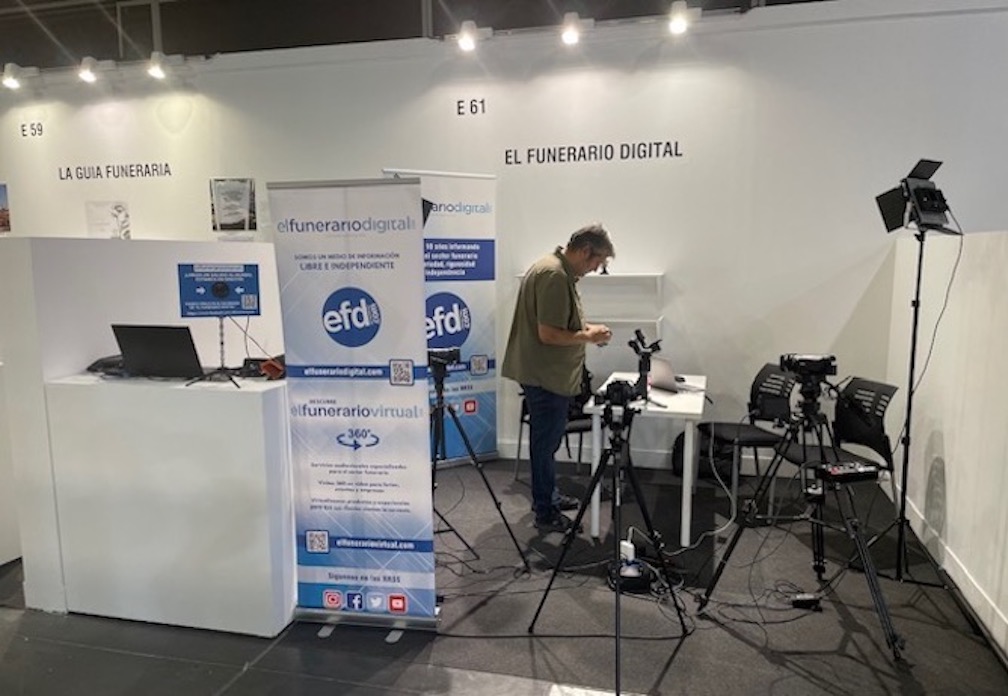 Esquelas.es | El Funerario Digital: Buenos das a todos desde nuestro stand en Funermostra 2023