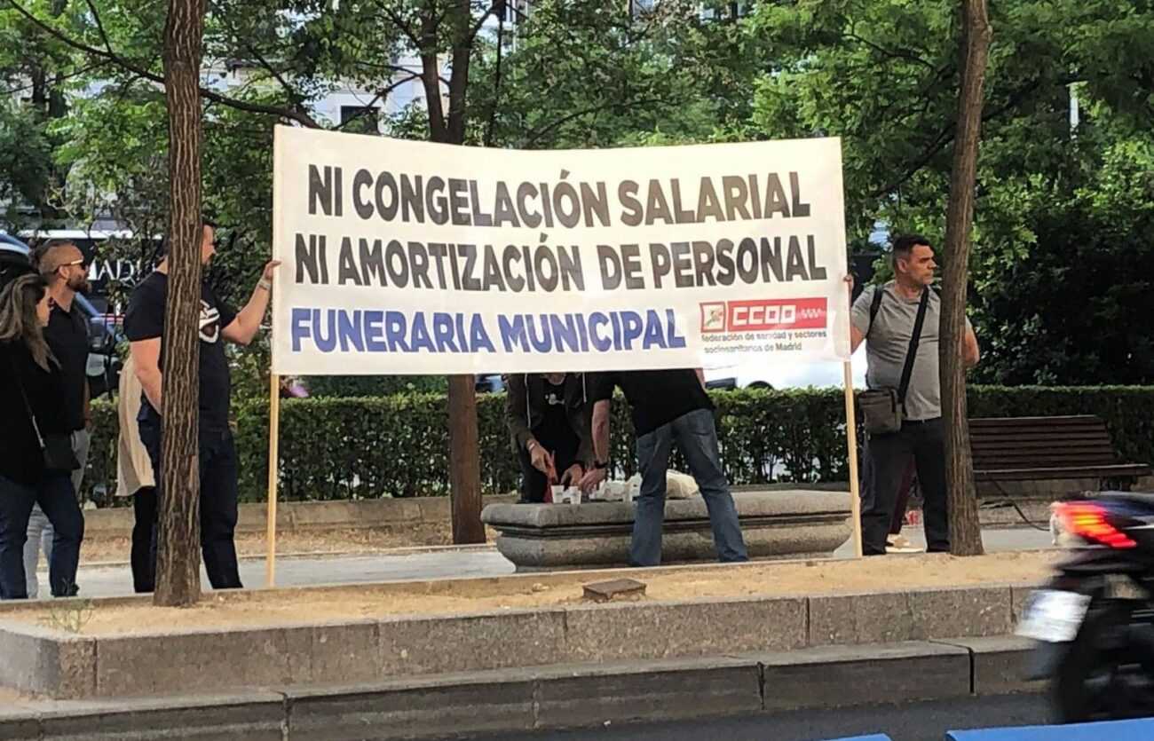 Esquelas.es | CCOO denuncia que los trabajadores de la Funeraria Municipal de Madrid llevan dos aos sin una subida de sueldo