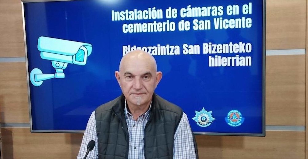 Esquelas.es | El cementerio municipal de San Vicente de Baracaldo instalar cmaras de videovigilancia